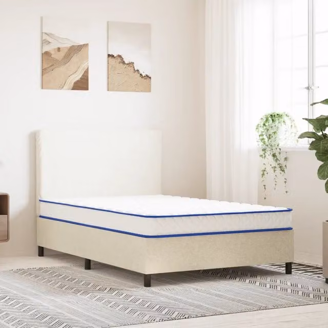 Materasso viscoelastico con memoria vidaXL bianco L/P/H: 200 x 140 x 17 cm
