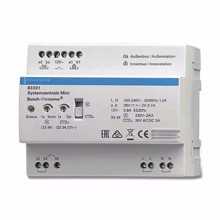 Busch-Jaeger 83301 zentrale Smart Home Steuereinheit Verkabelt (2CKA008300A0462)