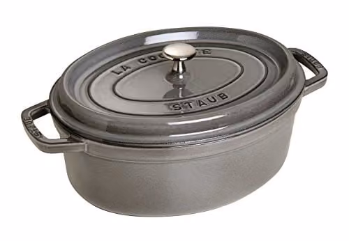 STAUB Cocotte, Casseruola in Ghisa 29 cm, 4,2 L, Induzione, Made in France