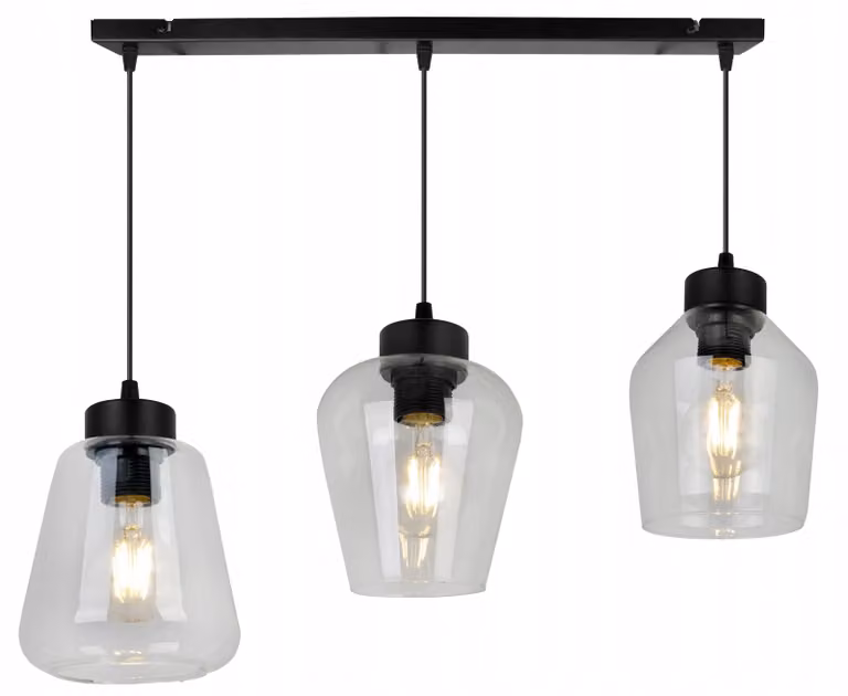 Moderna Ed Elegante Lampada A Sospensione Con Paralume In Vetro