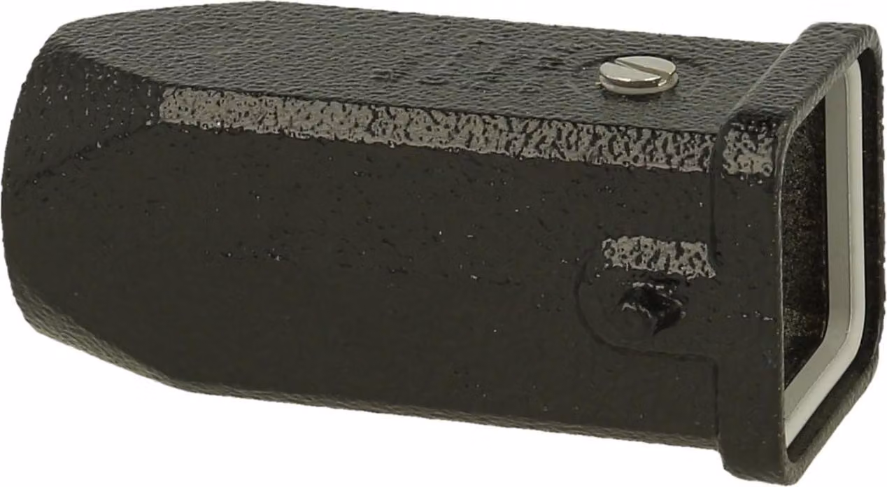 HARTING Han 3M Alloggiamento con guarnizione incollata, 1xM20 uscita cavo diritta, per 1 staffa (nella parte inferiore) - 1 pezzo