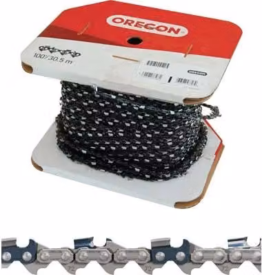 Catena per Motosega Oregon in Rotolo 3/8 Argento 1640X1,3 30,5 m 72DPX100R