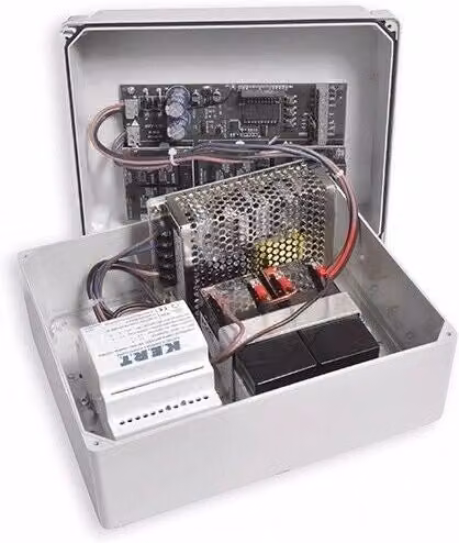Centrale autonoma di alimentazione per motori 24V NEKOS MODIX-6R grigio in plastica