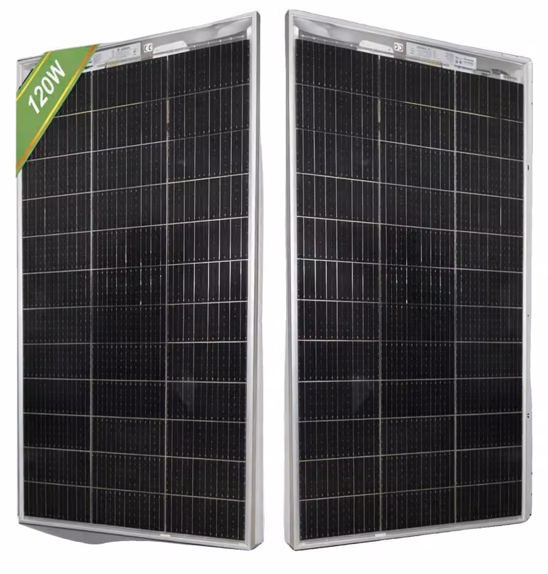 Pannello solare, alta efficienza, design resistente, 1 pannello da 120 W