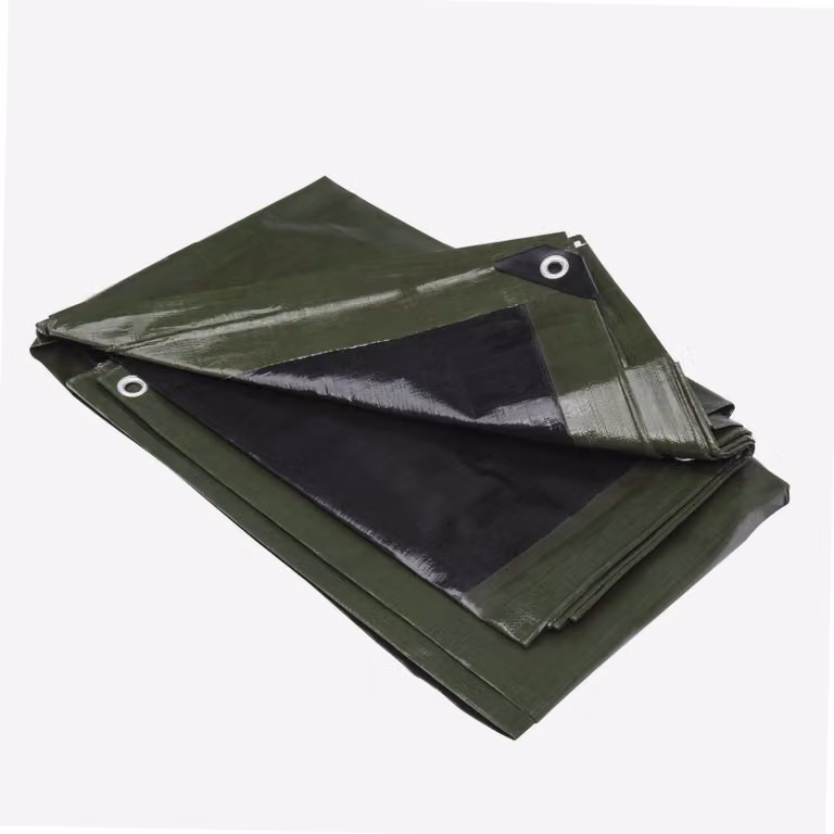 Telo multifunzione nero e verde, 240 g/m2, marca WERKA PRO