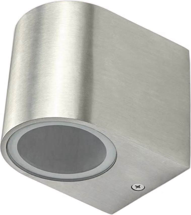 Lampada da parete per esterni Boston 1xGU10 IP44 in acciaio inox Goldlux