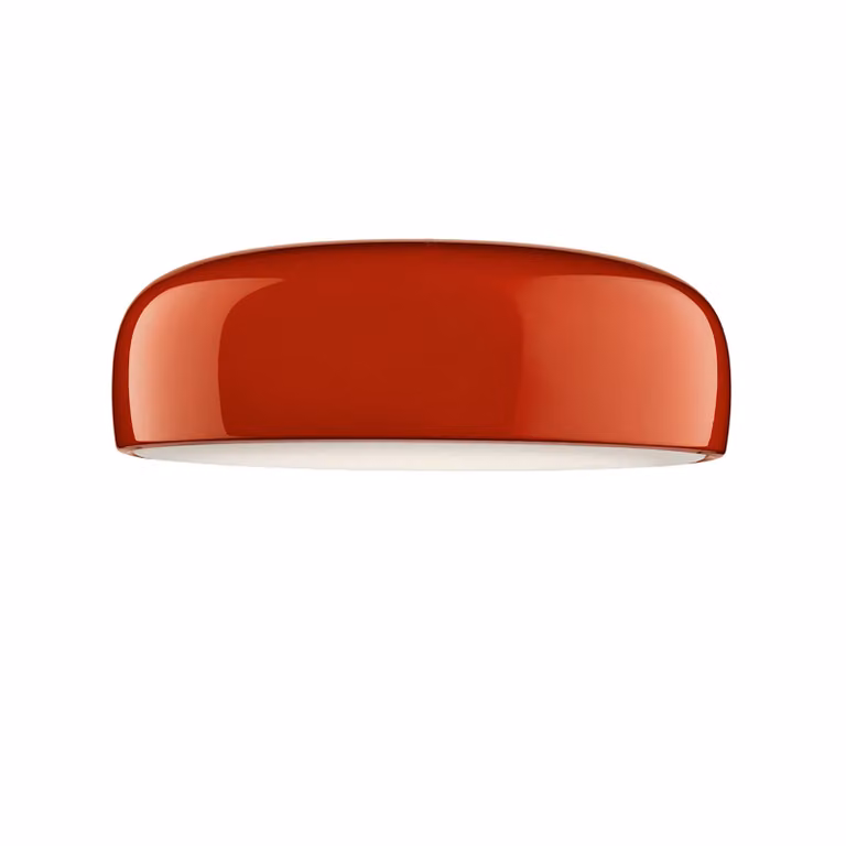 Flos - Smithfield Ceiling - Lampada da parete o soffitto - Rosso