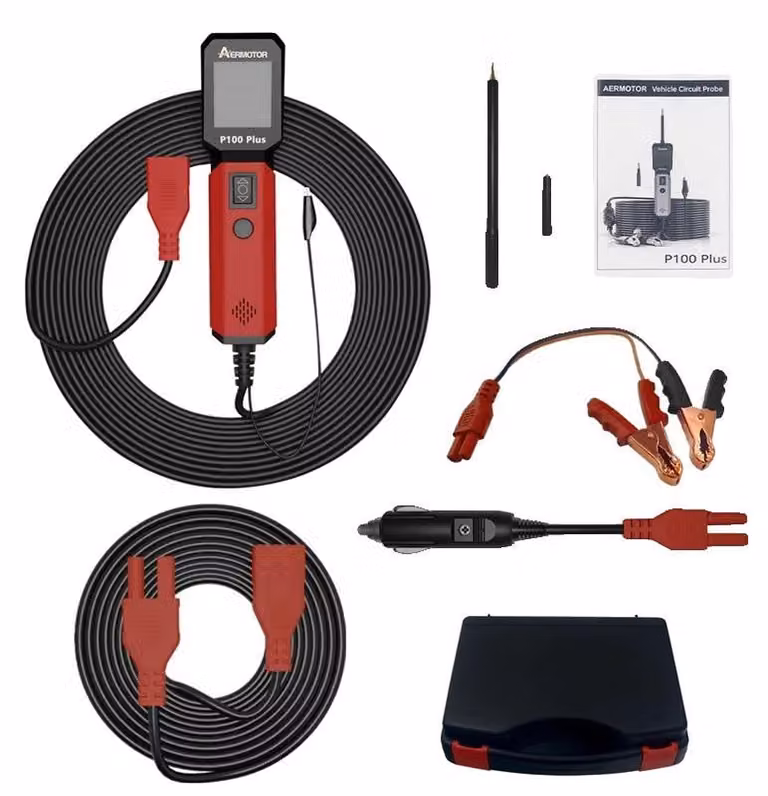 Tester per circuiti, compatibilità automobilistica, funzioni di test complete, P100