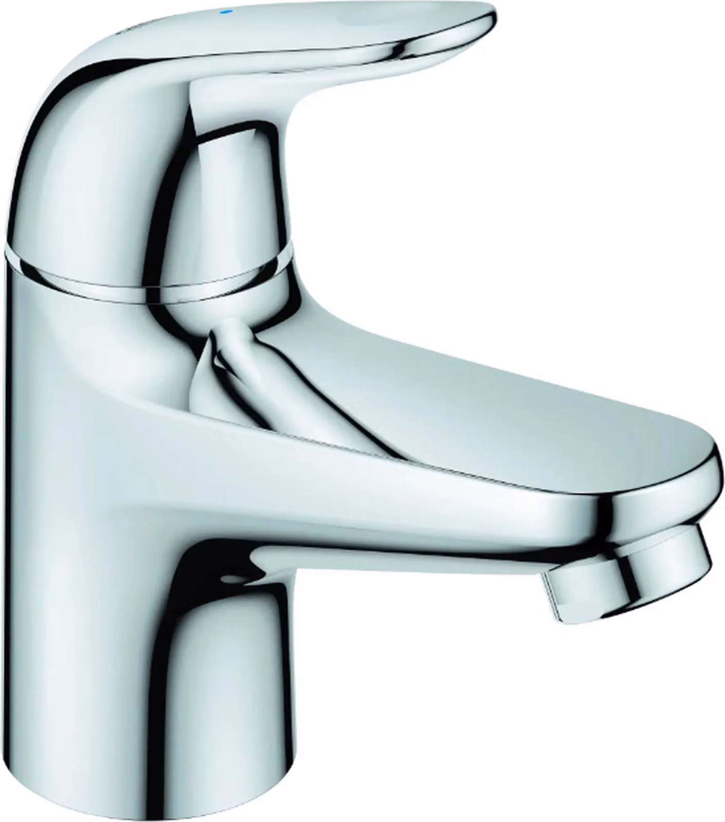 Grohe Valvola di supporto Euroeco 1/2''XS Size cromata, 1 pz.