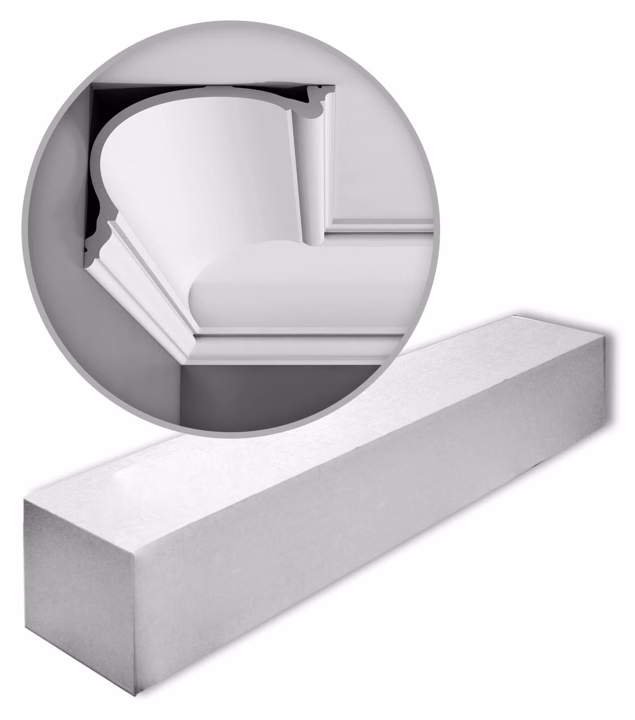Cornici Orac Decor LUXXUS C343-box 1 cartone con 6 strisce decorative 12 m