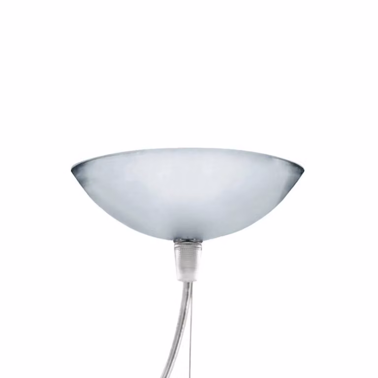 Kartell Lampada a sospensione Small FL/Y, Bianco / Opale, Soggiorno / Sala da pranzo, Plastica, Design, Lampada a sospensione