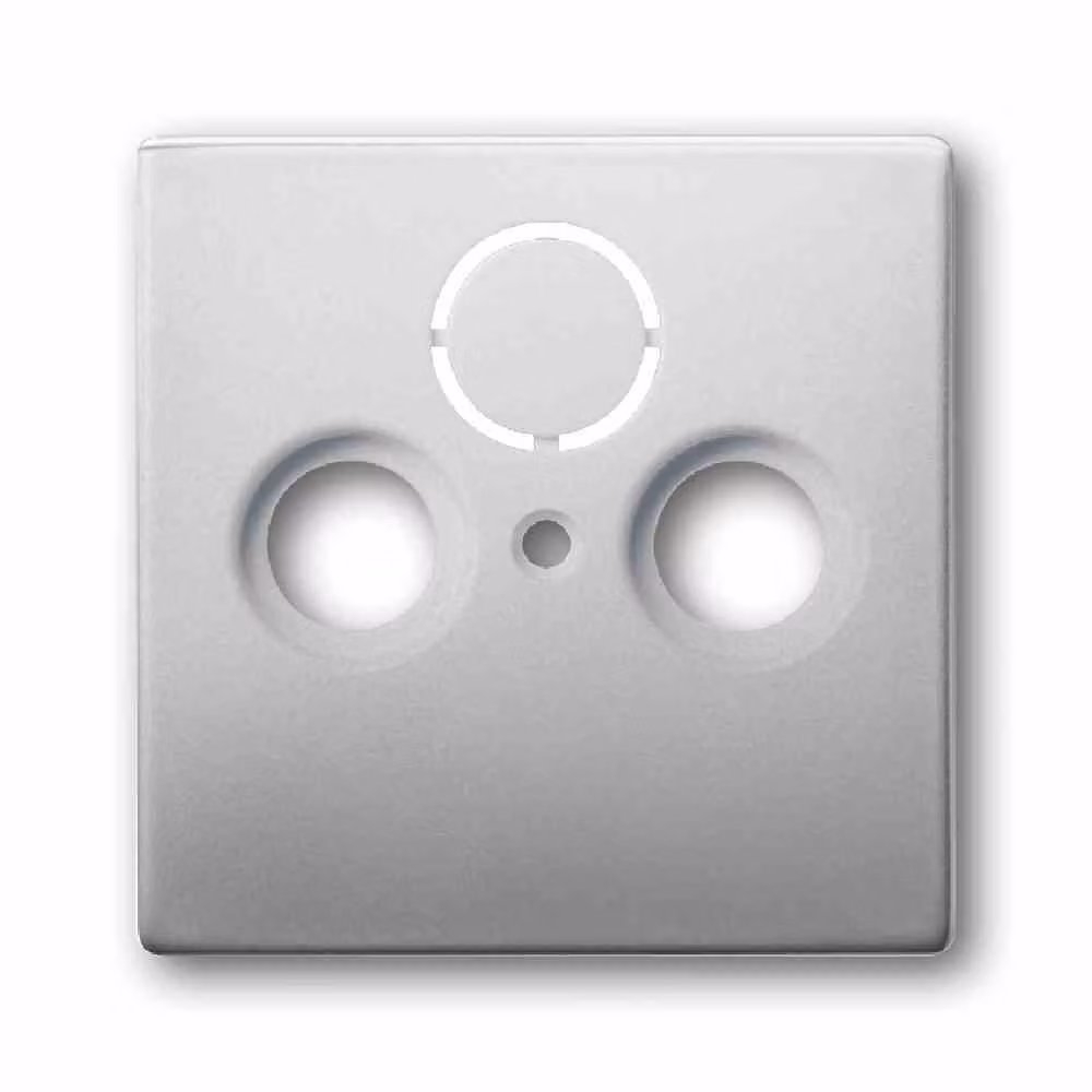 Busch-Jaeger l 1743-866 Copripiastra centrale per presa d'antenna radio/TV/SAT Acciaio inox puro