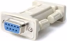 Connettore Null Modem DB9 RS 232 Startech.Com Grigio