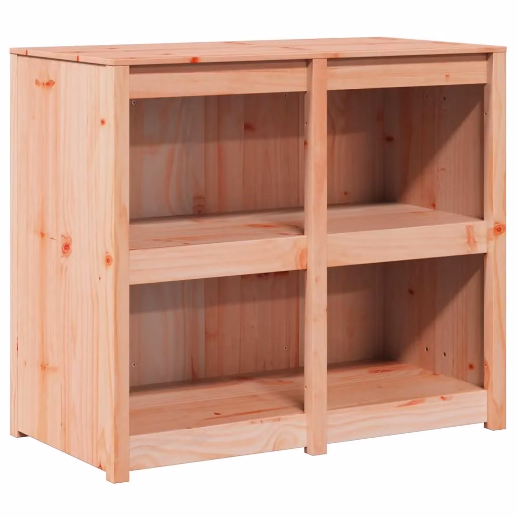Base cucina moderna vidaXL in legno marrone con ripiani interni L: 106 cm, P: 55 cm, H: 92 cm – 2