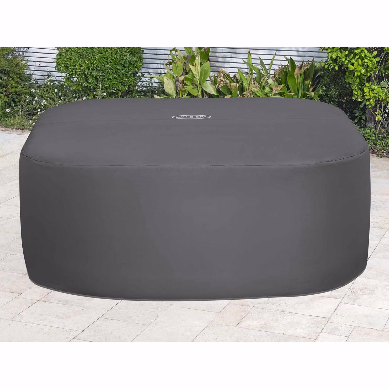 Copertura termica Bestway in PVC e POM grigia per piscina rotonda diametro 201 cm