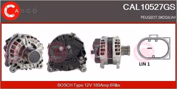 Alternatore 180A