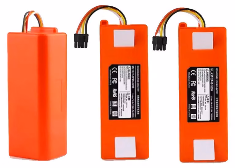 Batterie per aspirapolvere, capacità 12800mAh, compatibili con diversi modelli, 14,4V 12800mAh