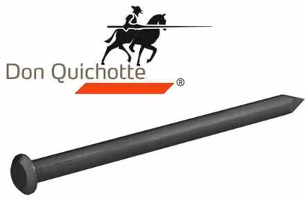 DQ Chiodo per calcestruzzo temprato PH 2,5x60mm con testa emisferica / confezione da 100 pezzi
