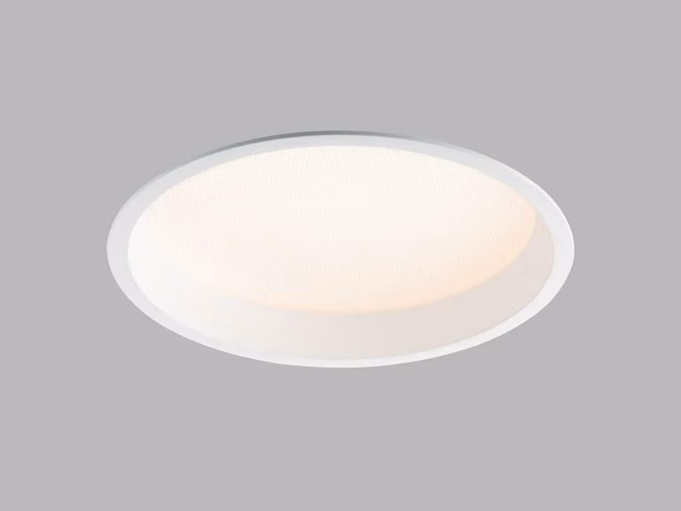 Luce da incasso dimmerabile LED2 ZETA IP44 CRI90, variante: ZETA L, Ø 210 mm, 3000 K, BIANCO, DALI