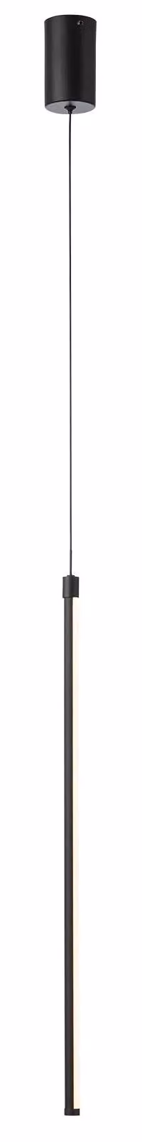 TABOO SU LED, lampada a sospensione – larghezza 1,8, altezza 211 cm, 9 W – colore nero