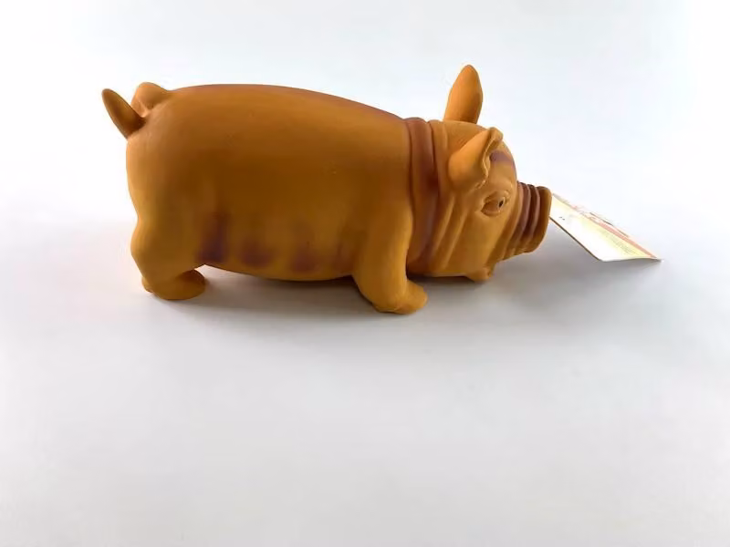 giocattolo per animali maialino