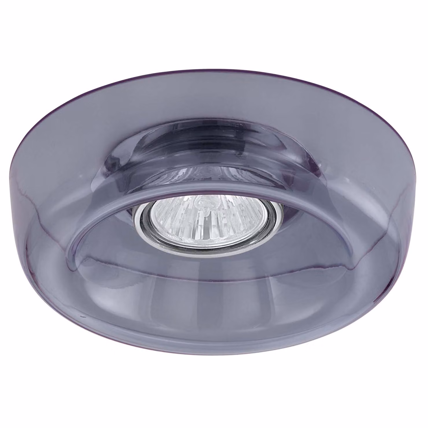 Tortoli / Luce da incasso / Ø 15 cm / Nero-trasparente