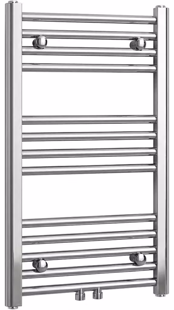 Radiatore da bagno Benito - attacco centrale da 50 mm / laterale - 209 W - cromato - 700x450 mm