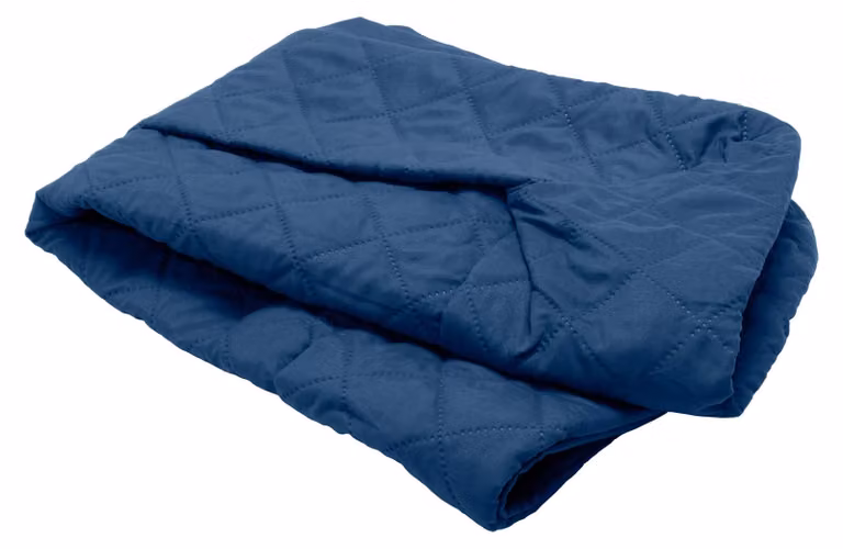 Copertura di ricambio per cuccia per cani Furhaven, trapuntata, stile divano, lavabile in lavatrice, colore blu navy