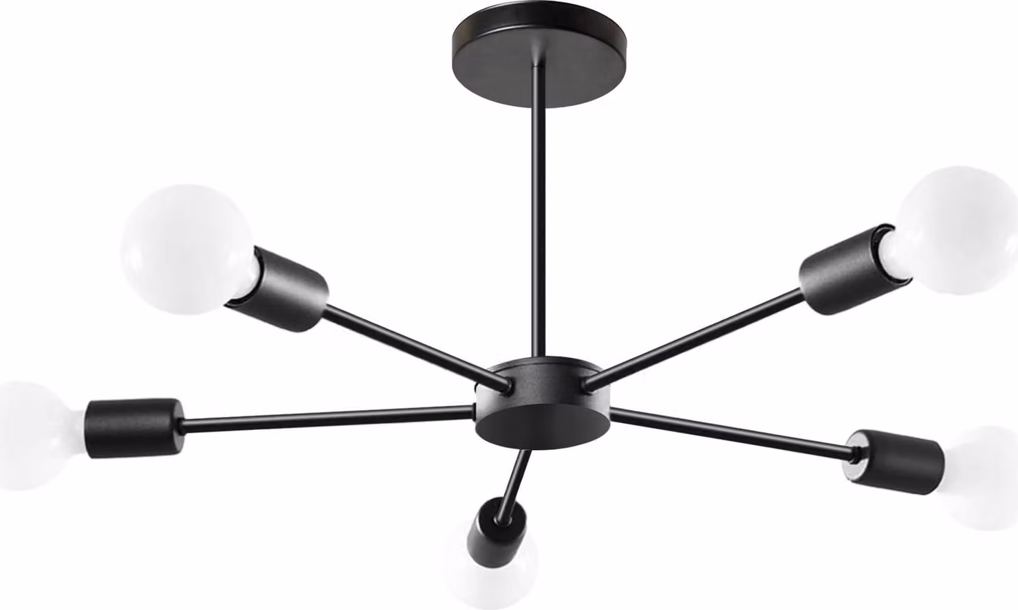 Lampada da Soffitto tooLight App1024-5Cp Black
