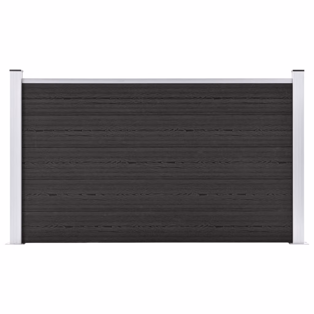 Maison Exclusive - Recinzione per giardino in WPC, 180x105 cm, grigio
