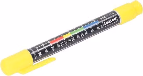 Tester magnetico per vernici auto, portatile, di facile lettura, danni alla carrozzeria