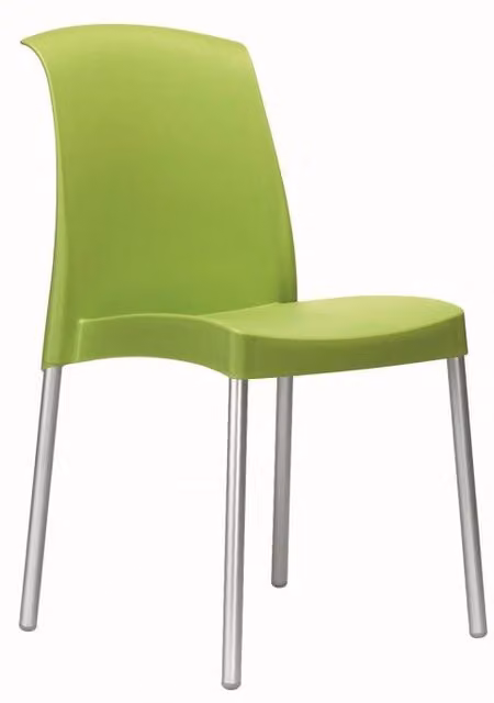SET 6 SEDIE JENNY TECNOPOLIMERO MADE IN ITALY SCAB DESIGN - Verde pistacchio 51