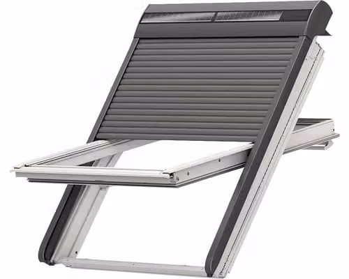 Tapparella VELUX Solar SSL 0000S Alluminio grigio scuro MK06