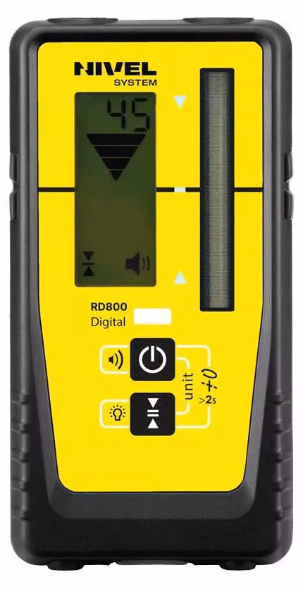 Sistema di rilevamento laser per la misurazione del livello RD800