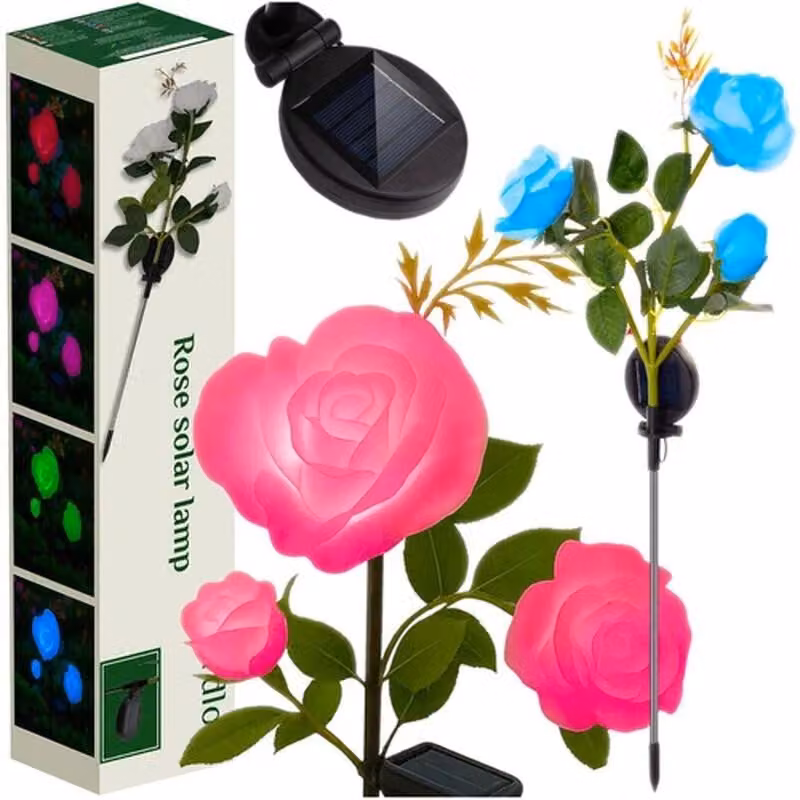 Lampada solare rosa Gardlov 25282