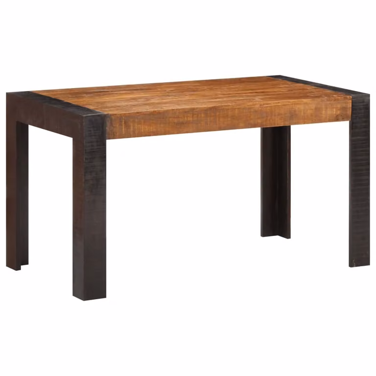 Maison Exclusive - Tavolo da pranzo 140x70x76 cm in legno massello di mango grezzo