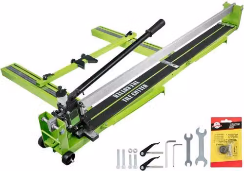 Tagliapiastrelle Manuale VEVOR in Acciaio Inox Verde 120 cm