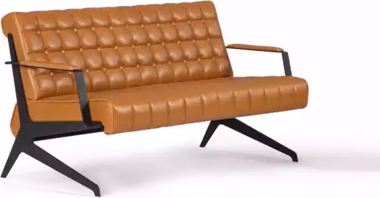 Modern Sofagarnitur Set 2 tlg Luxus Arbeitszimmer Set 2+1 Sitzer