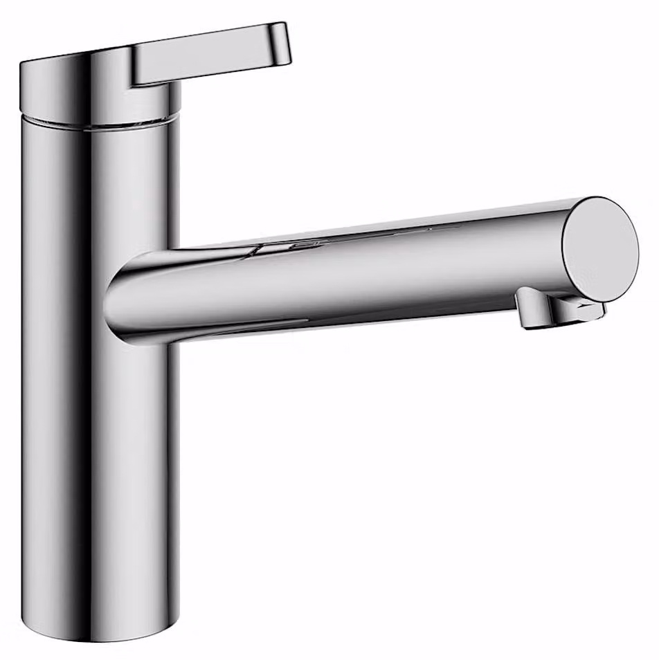 KWC Armatur FIT 1 Cromo con bocchetta fissa orientabile / Miscelatore per cucina / Miscelatore monocomando