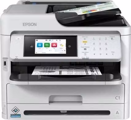 Stampante multifunzione inkjet Epson WorkForce Pro WF-M5899DWF con stampa, scansione, copia e fax, connettività WiFi, USB e Ethernet
