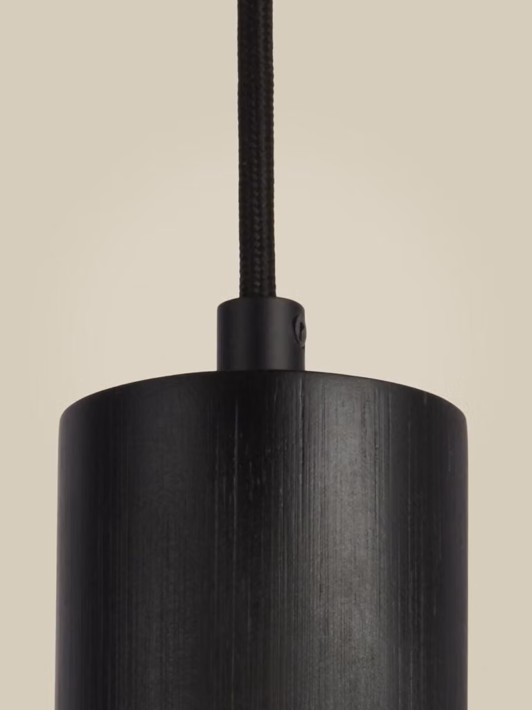 GOOD&MOJO - Lampada a sospensione Java - Beige - Ø12x250 cm - Lampada a sospensione - Lampada da tavolo da pranzo - Lampada da soggiorno - Lampada da camera da letto - Soggiorno