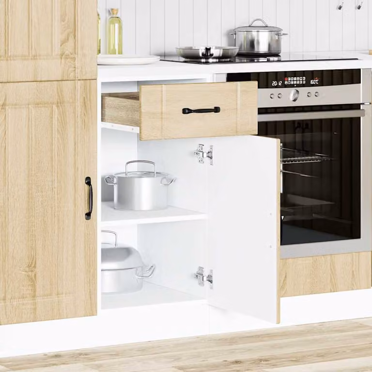Base da Cucina Lucca Rovere Sonoma in Legno Multistrato