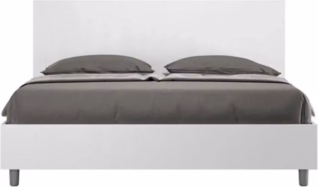 Letto matrimoniale Ityhome bianco frassino L/P/H: 160 x 200 x 167 cm – 1