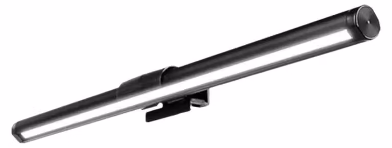 Barra luminosa a LED per monitor, con luminosità regolabile, opzioni multicolore, 44 cm, 5 colori RGB