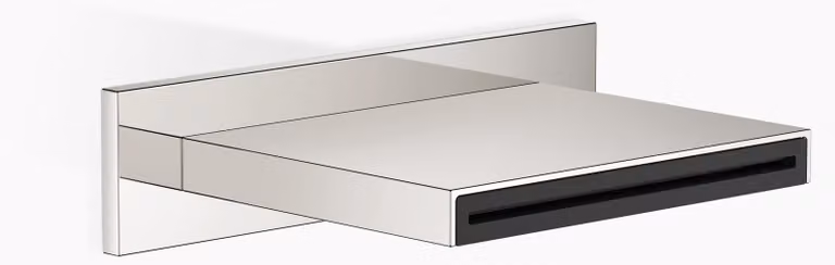 Dornbracht WATER SHEET Bec déverseur pour montage mural, 1/2, 13415979-08, 13415979-08
