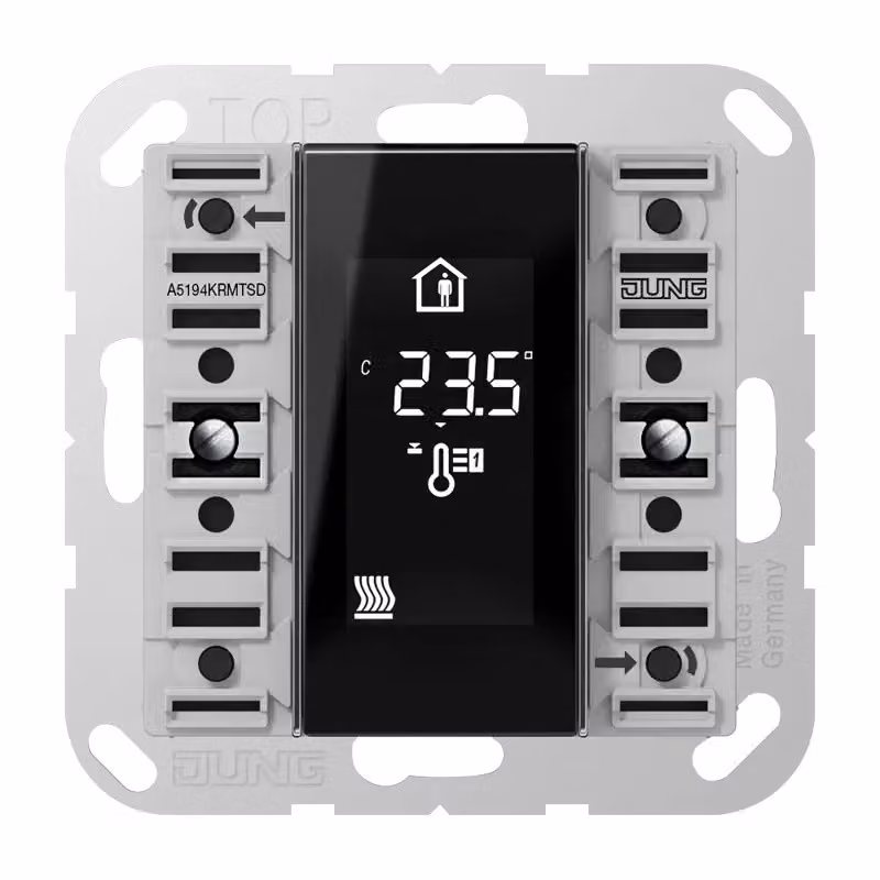 Modulo di controllo ambiente KNX compatto a 4 pieghe con accoppiatore bus A 5194 KRM ...