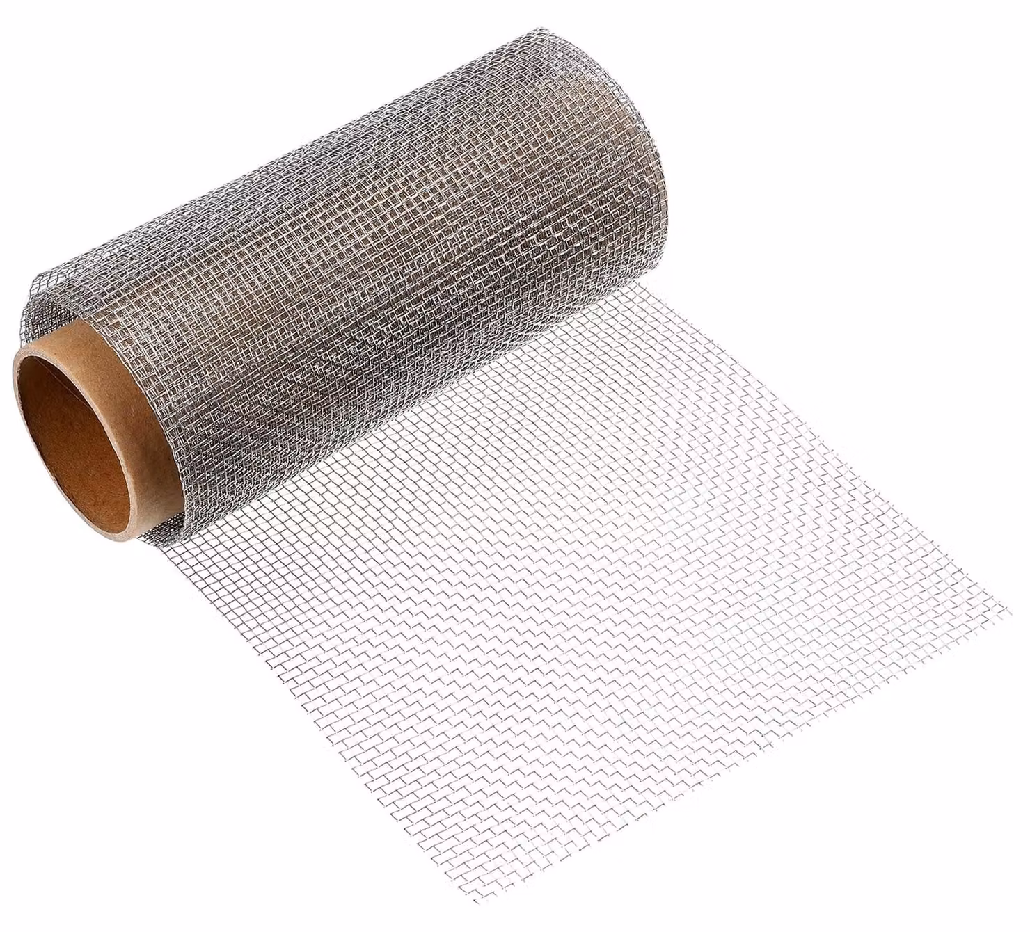 Confezione da 6 reti metalliche, acciaio inossidabile 316, dimensioni 3000 x 250 mm, filo di 0,6 mm
