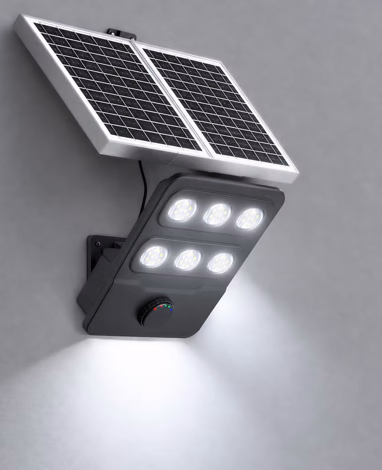 Fari solari per esterni, ideali per garage, terrazze e giardini