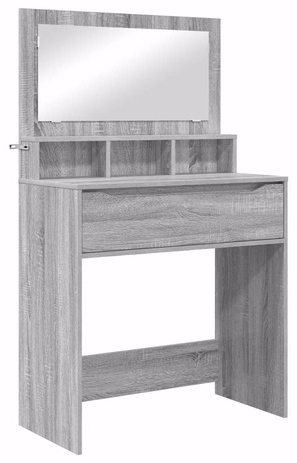 Tavoli da Trucco per Camera da Letto con cassetto Grigio Sonoma