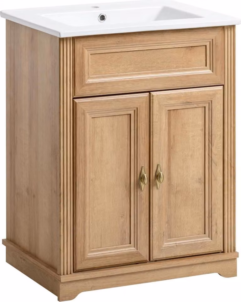 Waschtisch Waschbeckenunterschrank 60 cm Waschbecken Waschtisch